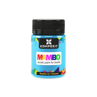 MAMBO Akrilna barva za tekstil in usnje 50ml | Različni odtenki - modra