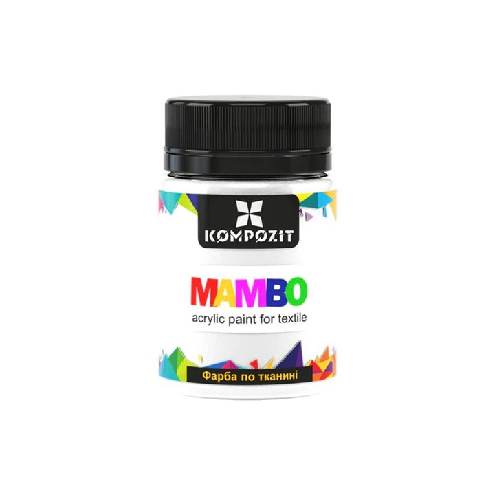 MAMBO Akrilna barva za tekstil in usnje 50ml | Različni odtenki – pogled 10