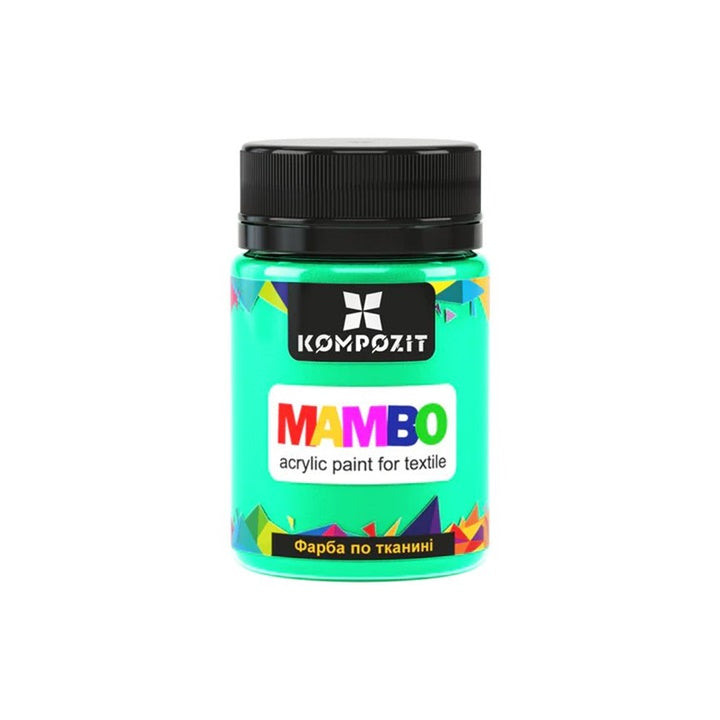MAMBO Fluorescentna barva za tekstil in usnje 50 ml | Različni odtenki – pogled 3