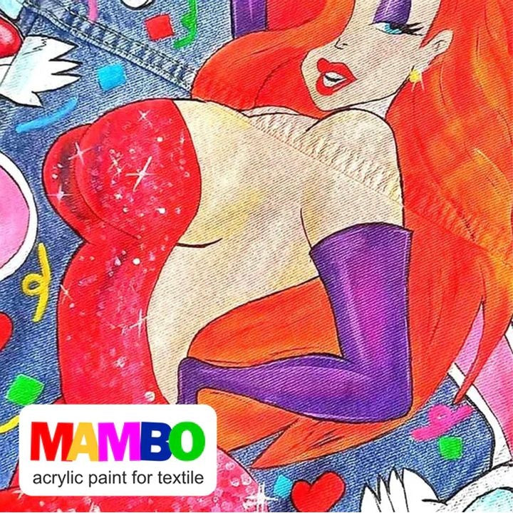 MAMBO Kompozit komplet barv za tekstil in usnje – pogled 6