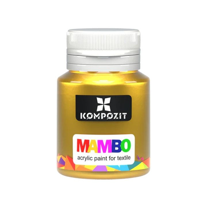 MAMBO kovinska barva za tekstil in usnje 20 ml | Različni odtenki