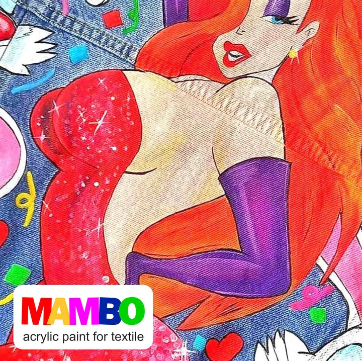 MAMBO kovinska barva za tekstil in usnje 20 ml | Različni odtenki – pogled 4