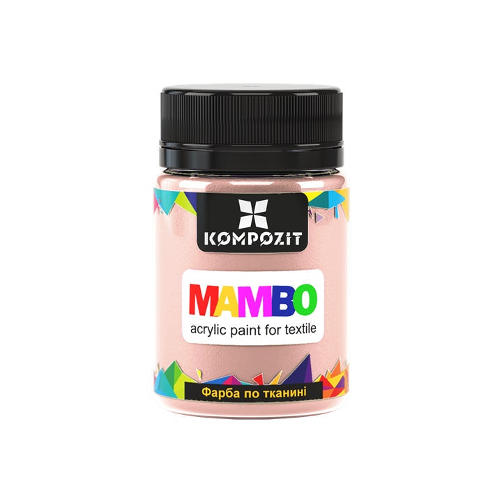MAMBO Pastelna akrilna barva za tekstil in usnje 50ml | Različni odtenki – pogled 6