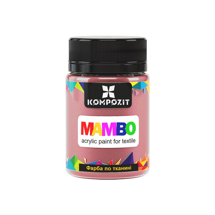 MAMBO Pastelna akrilna barva za tekstil in usnje 50ml | Različni odtenki – pogled 7