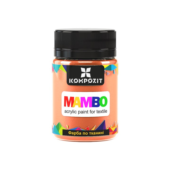 MAMBO Pastelna akrilna barva za tekstil in usnje 50ml | Različni odtenki – pogled 8