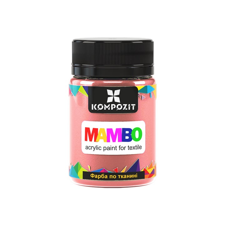 MAMBO Pastelna akrilna barva za tekstil in usnje 50ml | Različni odtenki – pogled 9