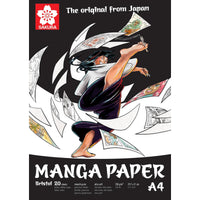 Manga blok SAKURA 250 g/m² A5 – A3 - 20 listov