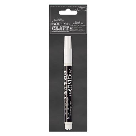 Marker s tekočo kredo Chalk Kraft - bela barva