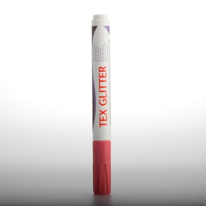 Markeri za tekstil DARWI TEX glitter 6ml | izberite barvo – pogled 5