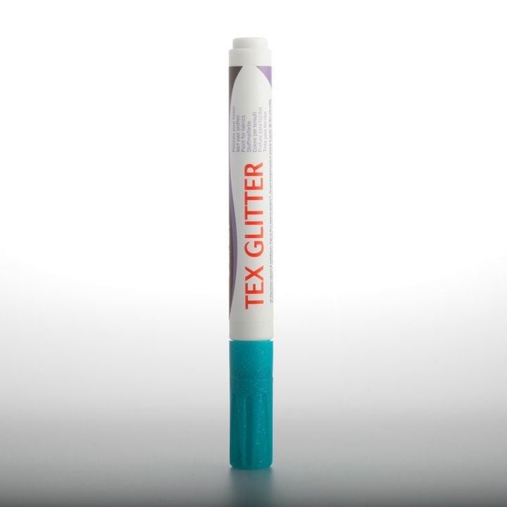 Markeri za tekstil DARWI TEX glitter 6ml | izberite barvo – pogled 6