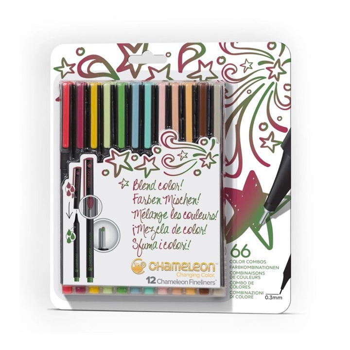 Markerji Chameleon - Designer Colors / set 12 kos.