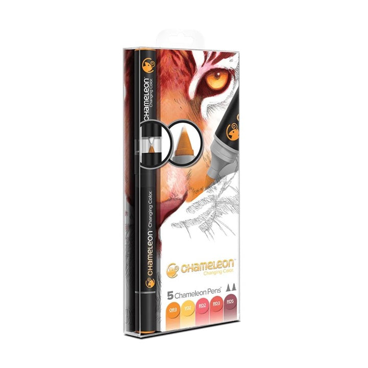 Markerji Chameleon - Warm Tones / set 5 kos.