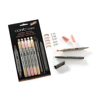 Markerji COPIC Ciao Skin Tones - set 5+1