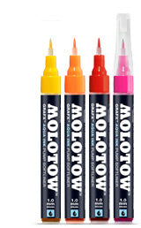 Markerji MOLOTOW™ GRAFX Aqua Ink Pump Softliner | različne barve