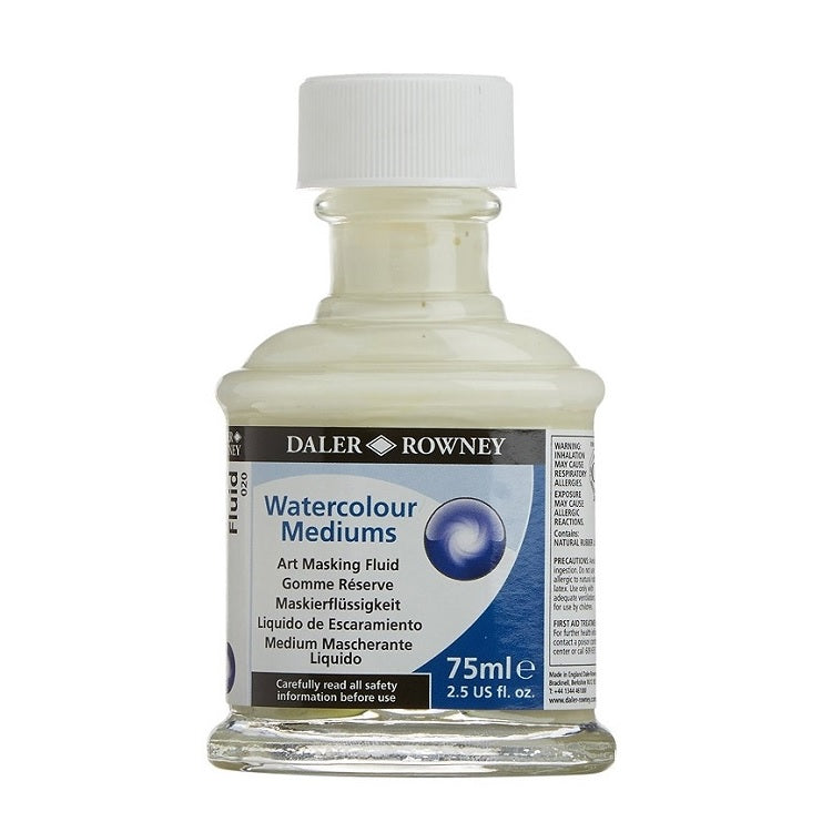 Maskirna tekočina [masking fluid] za akvarele Daler-Rowney 75 ml