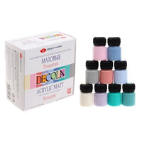 Mat akrilne barve Decola v setu 9x20 ml | različni kompleti – pogled 2