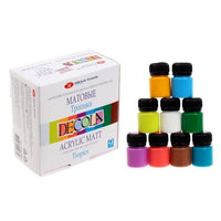 Mat akrilne barve Decola v setu 9x20 ml | različni kompleti – pogled 5