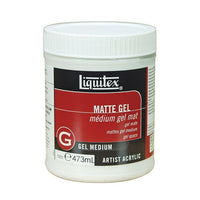 Mat gel medium Liquitex 473 ml