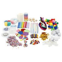 Mavrični ustvarjalni set - mešanica materialov – pogled 3