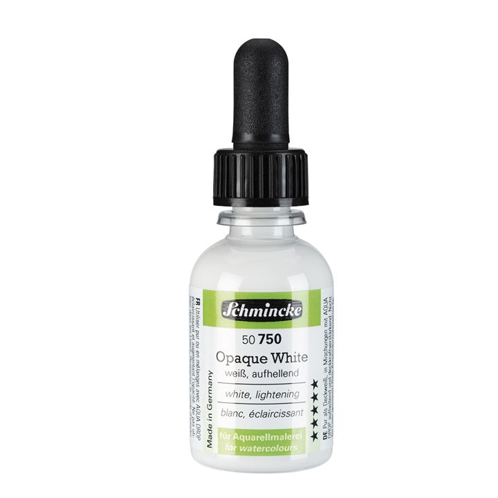 Médium Opaque white za akvarelne barve 30 ml — slika 2