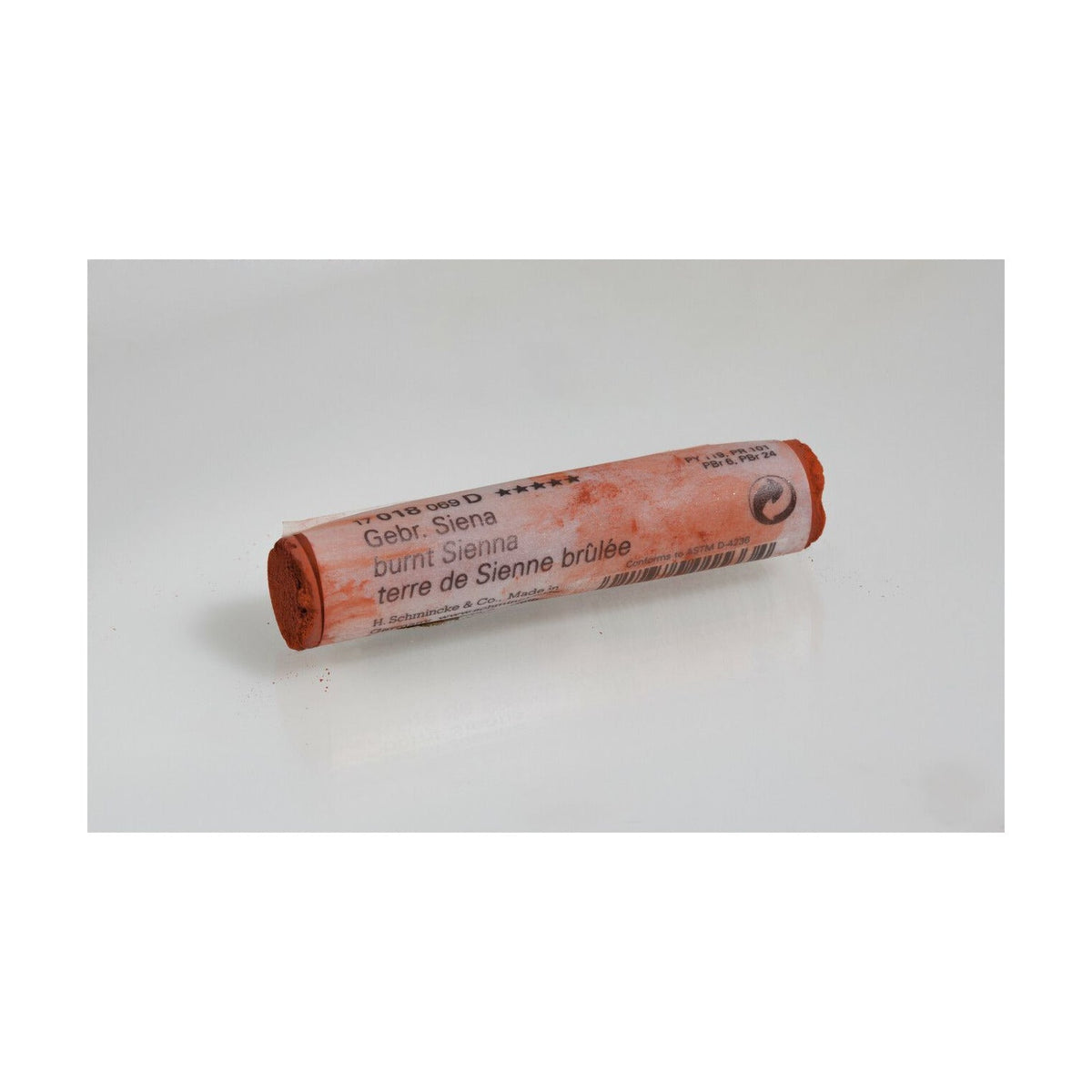 Mehki suhi pastel Schmincke FINEST EXTRA-SOFT – Serija 1 – 018 D burnt Sienna