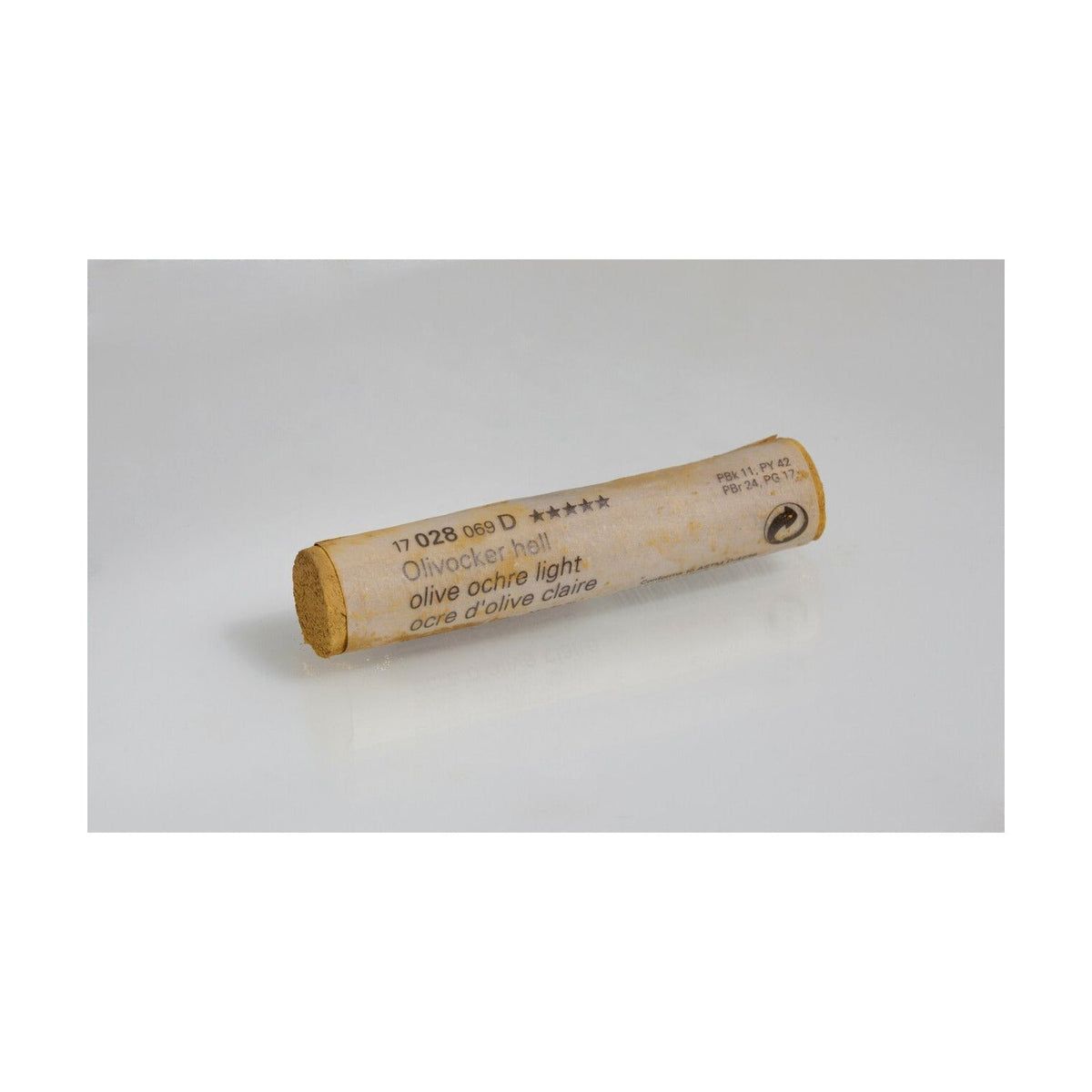 Mehki suhi pastel Schmincke FINEST EXTRA-SOFT – Serija 1 – 028 D olive ochre light