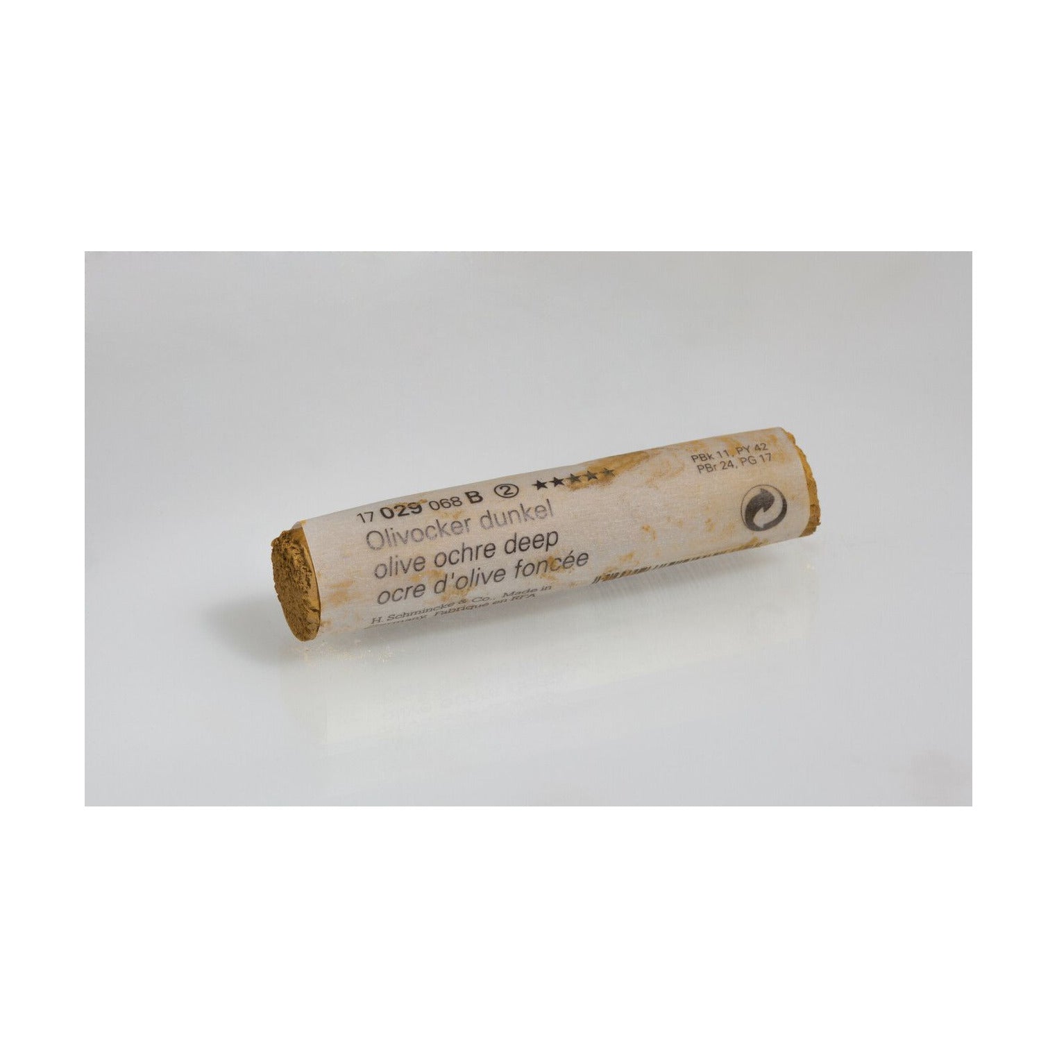 Mehki suhi pastel Schmincke FINEST EXTRA-SOFT – Serija 1 – 029 B olive ochre deep
