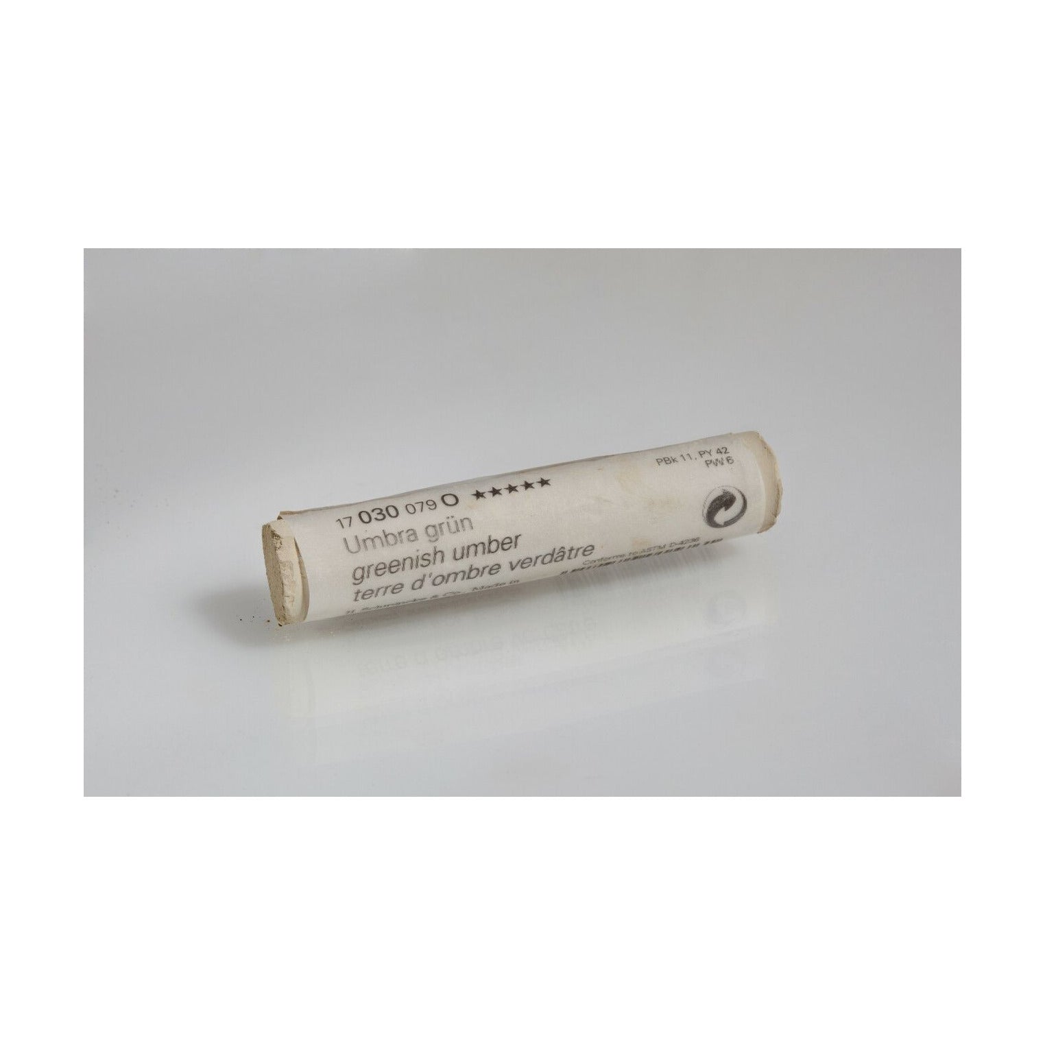 Mehki suhi pastel Schmincke FINEST EXTRA-SOFT – Serija 1 – 030 O greenish umber