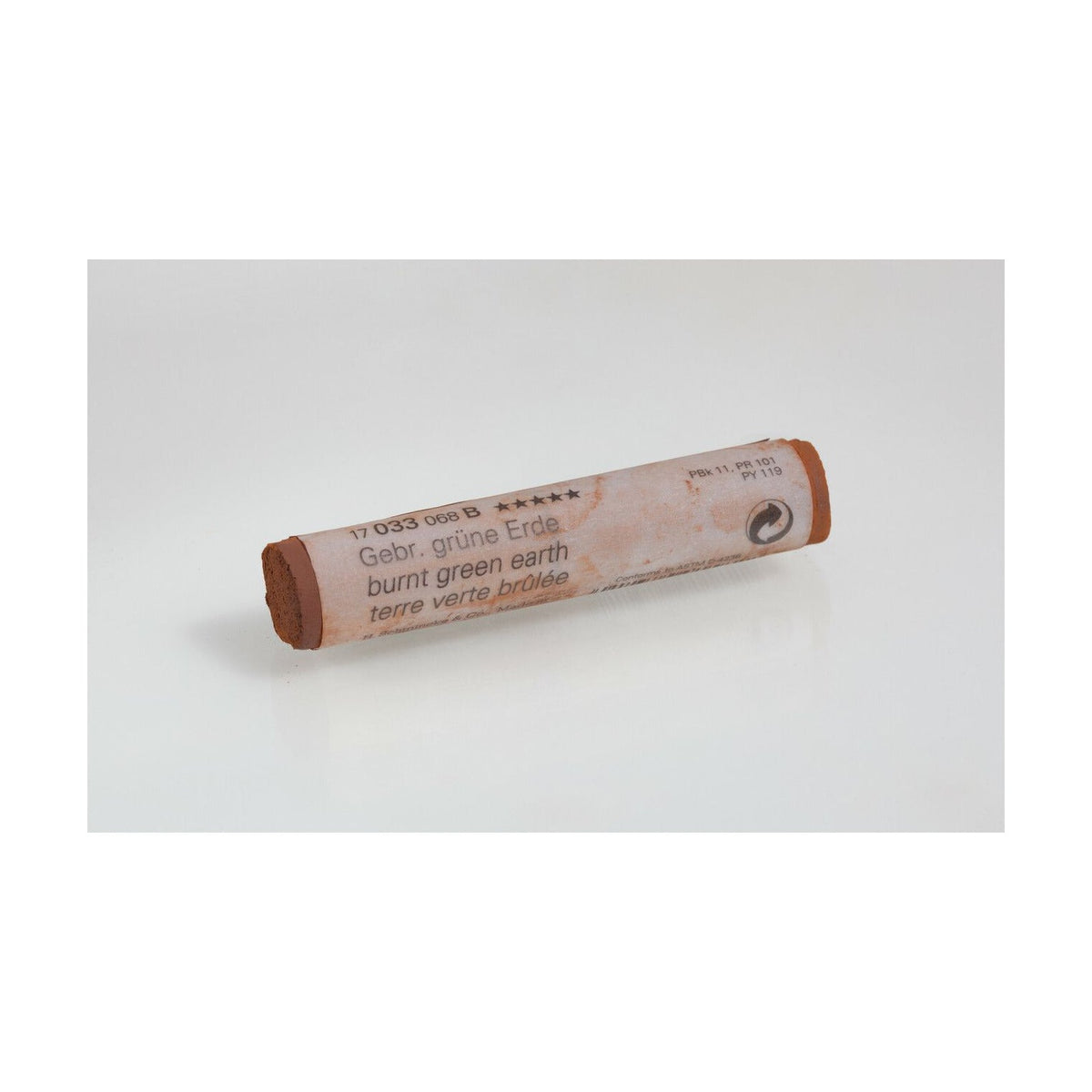 Mehki suhi pastel Schmincke FINEST EXTRA-SOFT – Serija 1 – 033 B burnt green earth