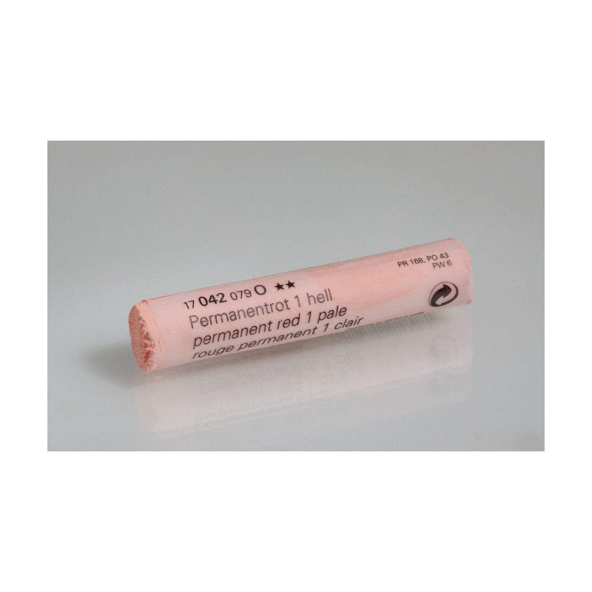Mehki suhi pastel Schmincke FINEST EXTRA-SOFT – Serija 1 – 042 O permanent red 1 pale