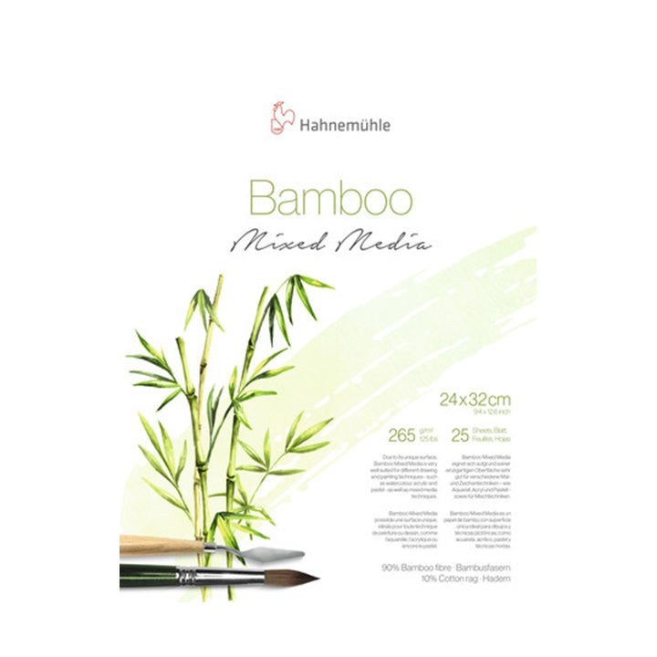 Mešani medijski blok BAMBOO HAHNEMÜHLE | različne dimenzije