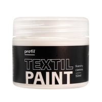Metalik barva za temen tekstil Profil 25 ml – 04 - svetlo srebrna