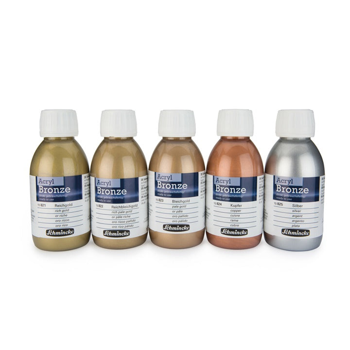 Metalik bronza Acryl-Bronze Schmincke 150 ml | različne barve — slika 1