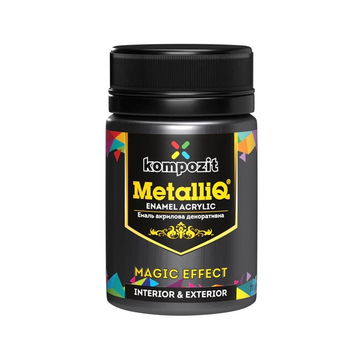 MetalliQ Kompozit Akrilna barva s kovinskim učinkom 70g | Različni odtenki – pogled 5