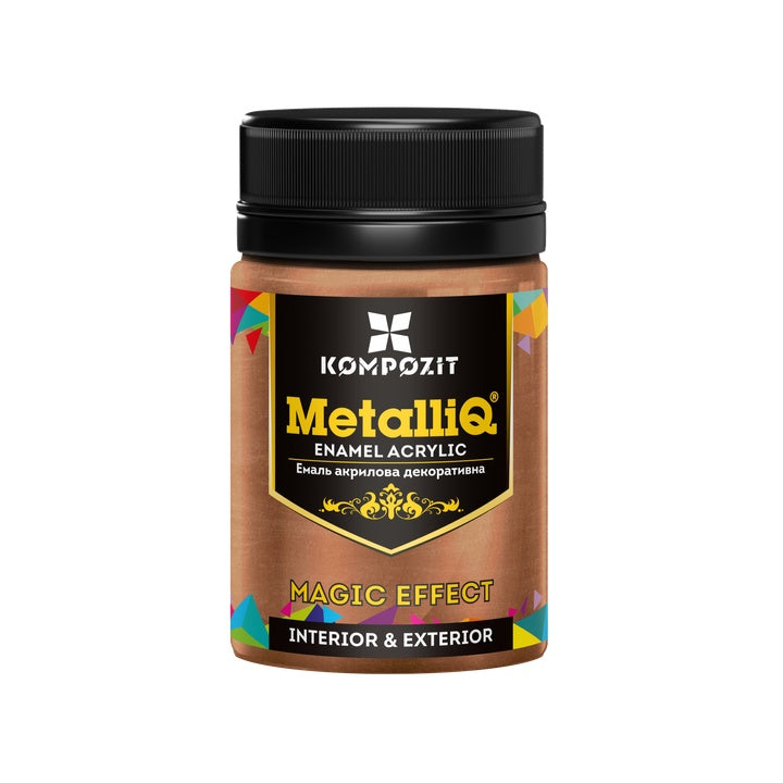 MetalliQ Kompozit Akrilna barva s kovinskim učinkom 70g | Različni odtenki – pogled 8