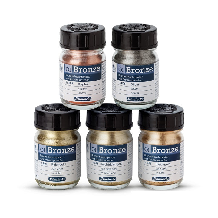 Metalni prah Oil-Bronze Schmincke 50 ml | različne barve — slika 6