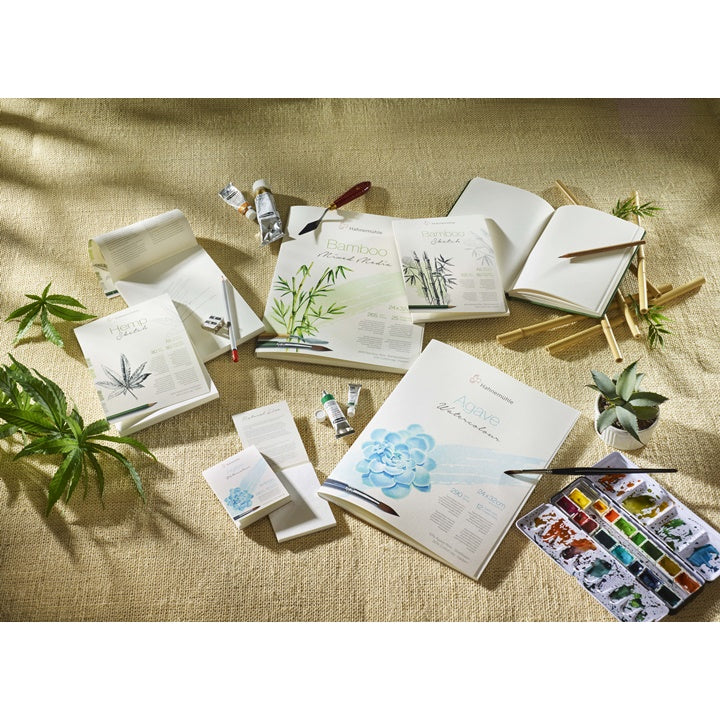 MINI BAMBOO blok HAHNEMÜHLE Mešani mediji 10,5x8 cm – pogled 4