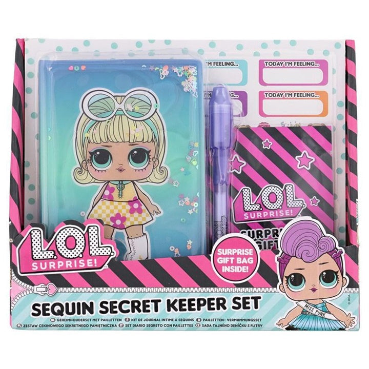Mini beležka LOL surprise z UV pisalom