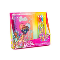 Mini dekliški dnevnik Barbie s peresi