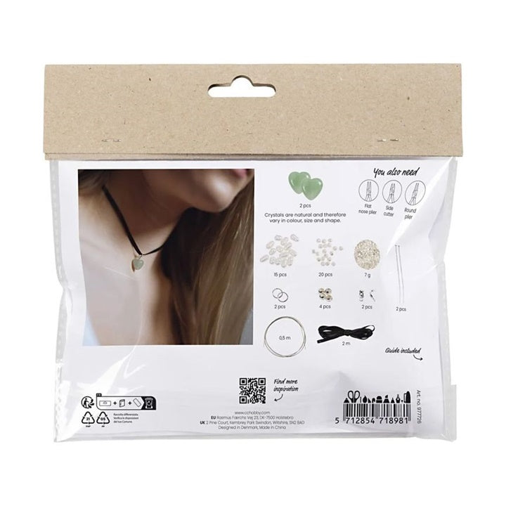 Mini komplet za izdelavo nakita - Aventurin Heart – pogled 2