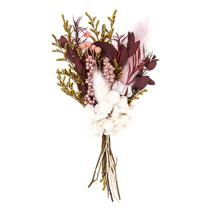 Mini suhi šopek "Burgundska kraljica" / 20 cm