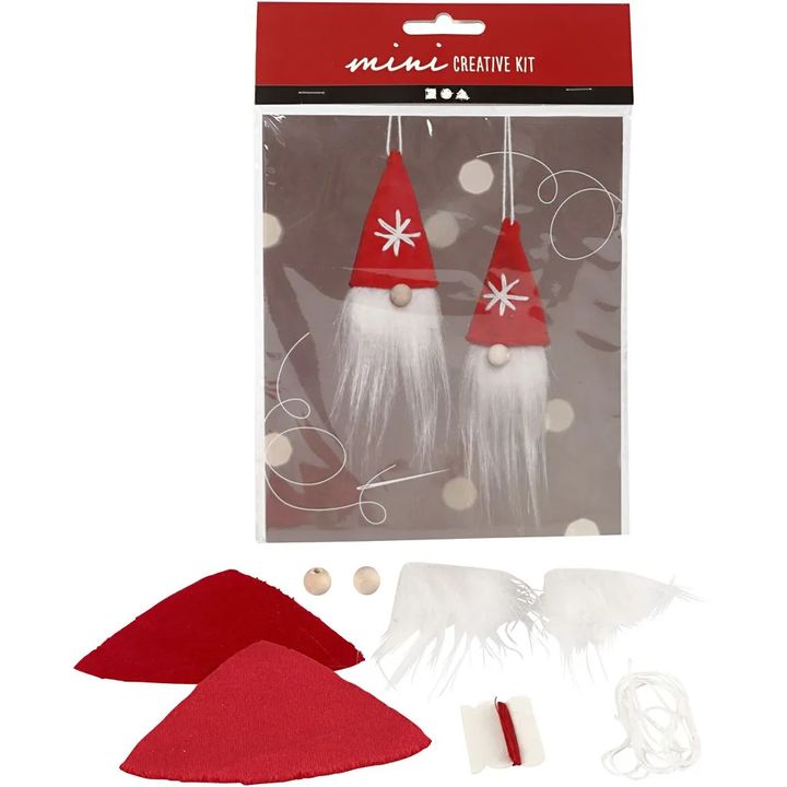 Mini ustvarjalni komplet Božični škratki — slika 1