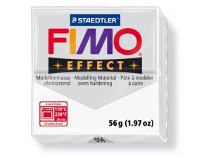 Modelirna masa FIMO Effect za termalno obdelavo - 56 g | različne barve - Transparentna bela