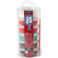 Modelirna masa Silk Clay Božič 6 x 14 g — slika 3