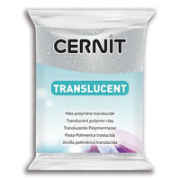 Modelirna masa Cernit TRANSLUCENT 56g – srebrne bleščice