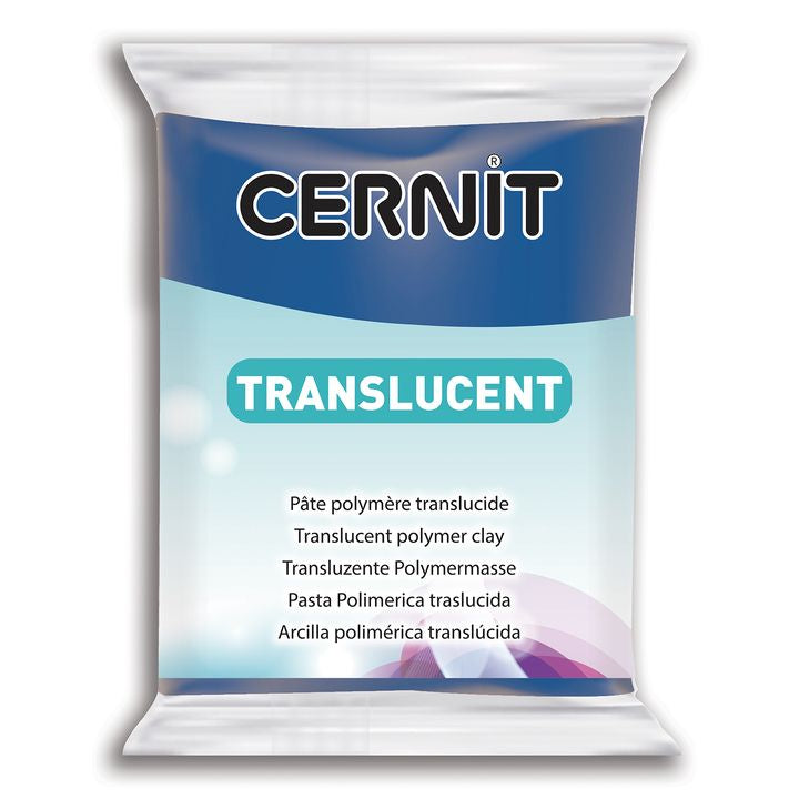 Modelirna masa Cernit TRANSLUCENT 56g – safir