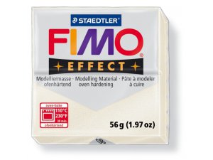 Modelirna masa FIMO Effect za termalno obdelavo - 56 g – Biserna