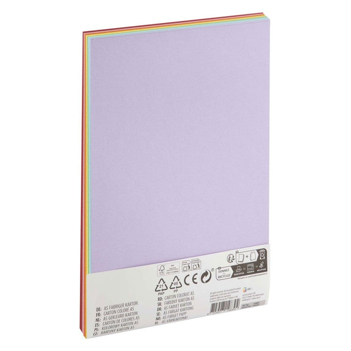 Moxy barvni karton A5, 40 listov, 200 GSM – pogled 2