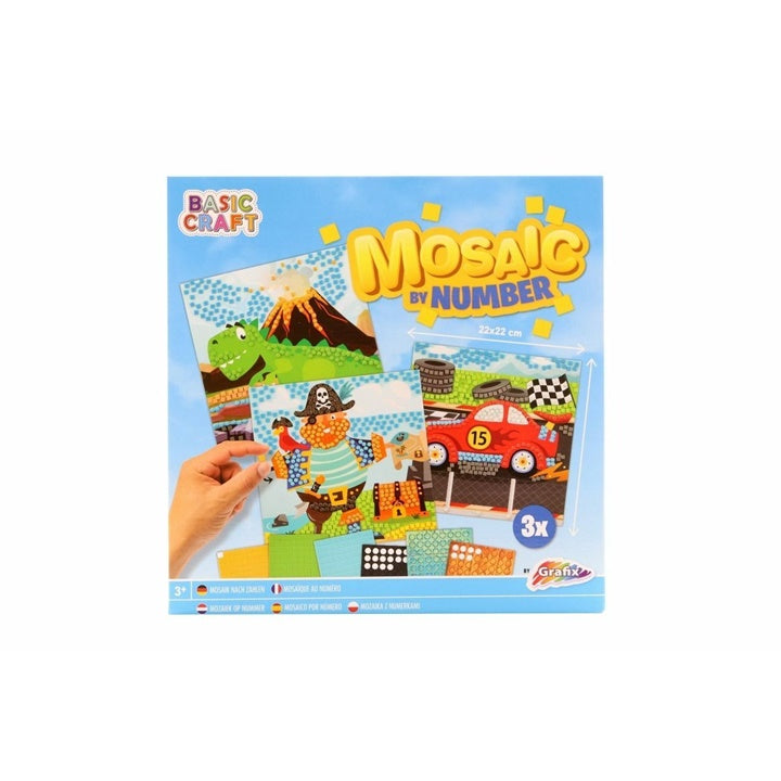 Mozaične slike po številkah za dečke