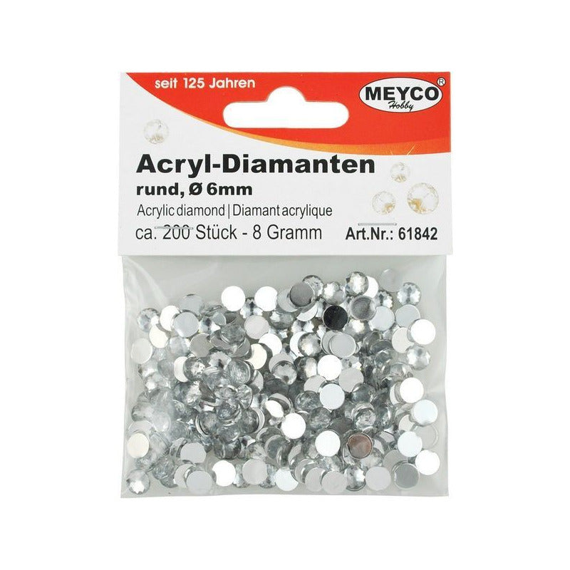 Akrilni diamanti | izberite pakiranje – 6 mm (200 ks)